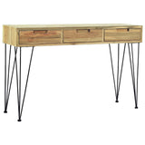 Console Table 120x35x76 cm Solid Teak 244573