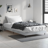 Bed Frame without Mattress Concrete Grey 90x200 cm 832273