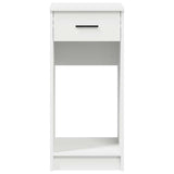 Computer Tower Stand White Engineered wood Medium 858740