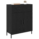 Sideboard Black Oak 69.5 x 34 x 90 cm Engineered Wood 882292