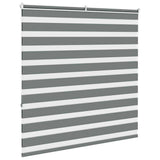 Zebra Blind Dark Grey 145x150 cm Fabric Width 140.9 cm Polyester 4014140