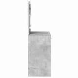 Dressing Table Concrete Grey 78.5 x 41 x 135 cm Engineered Wood 865031