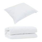 Duvet Set with Pillow 2 pcs White Microfibre 3376794