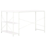 Computer Desk White 120x72x70 cm 20262