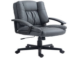 Office Chair, Computer Desk Chair, Mid Back Executive Chair with Adjustable Height and Swivel T3398P342228