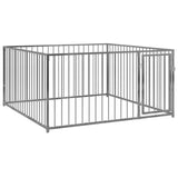 Outdoor Dog Kennel 200x200x100 cm 144489
