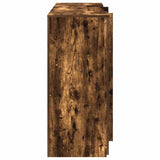 Reception Desk Smoked Oak 200x50x103.5 cm Engineered Wood 3324182