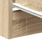 Bedside Cabinets 2 pcs Sonoma Oak 38x35x56 cm Engineered Wood 800457