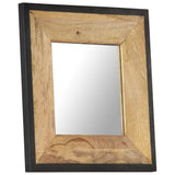 Mirror 50x50 cm Solid Mango Wood 321629