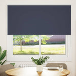 ZNTS Roller Blind Blackout Marine 165x130 cm Fabric Width 161.6 cm Polyester 4011505