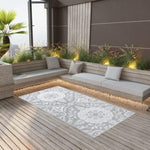 ZNTS Outdoor Carpet Light Grey 160x230 cm PP 310450