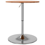 ZNTS Bar Table Ø60x89.5 cm Solid Wood Beech 3270625