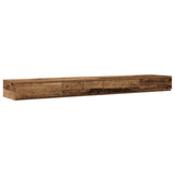 ZNTS Bed Drawers Old Wood 200x36,5x16,5 cm Engineered Wood 866921