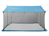 Camping Tarp with Mesh Walls Blue 270 x 210 x 210 cm 42028568