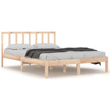 Bed Frame without Mattress Solid Wood Pine 160x200 cm 3105081