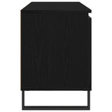 TV Cabinet Black Oak 104 x 35 x 50 cm Engineered Wood 881937