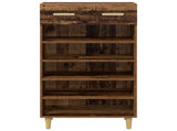 Shoe Cabinet Plain Old Wood 60 x 35 x 105 cm Engineered Wood 8004210