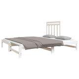 Pull-out Day Bed without Mattress White 2x cm 3124758