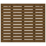 Wall Headboard Honey Brown 146x3x91.5 cm Solid Wood Pine 824686