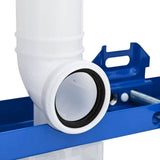 Cistern Frame Height Adjustable White 50 x 8 x 131 cm Steel 4106575