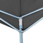 Folding Pop-up Party Tent 3x9 m Anthracite 44980