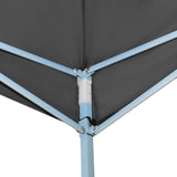 Folding Pop-up Party Tent 3x9 m Anthracite 44980