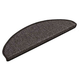 Stair Mats Self-adhesive Sisal-Look 30 pcs 65x21x4 cm Anthracite 3365873