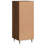 Sideboard Brown Oak 34.5x34x90 cm Engineered Wood 828523