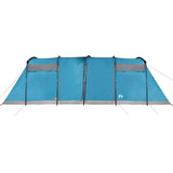 Family Tent Tunnel 10-Person Blue Waterproof 94620