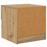Bed Cabinet 2 pcs Artisan Oak 40 x 39 x 40cm Engineered Wood 880517
