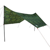 Camping Tarp Camouflage 438x376x212 cm Waterproof 4009608