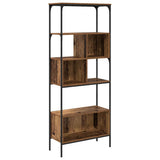 Bookcase Old Wood 76 x 33 x 188.5 cm Engineered Wood 882986