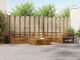 Outdoor Sofa Set 6 pcs Natural 3373509