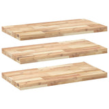 Floating Shelves 3 pcs 100x40x4 cm Untreated Solid Wood Acacia 3279481