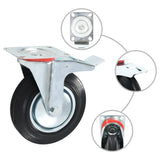 16 pcs Swivel Casters 200 mm 278033