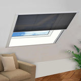 Plisse Insect Screen for Windows Aluminium 120x120 cm 142613