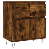 Sideboard Smoked Oak 60x35x70 cm Engineered Wood 831121