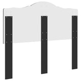 Headboard Black Oak Engineered wood 888012