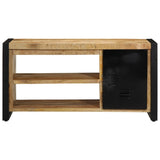 Shoe Bench Brown 100 x 40 x 50 cm Solid Mango wood 4013601