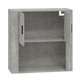 Wall Cabinet Concrete Grey 80x33x80 cm Engineered Wood 816588