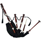 Scottish Great Highland Bagpipe Green Black Watch Tartan 70044