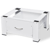 Pedestal for Washing Machine White with Drawer 275393