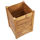 Garden Raised Bed 60x60x84 cm Solid Acacia Wood 46577