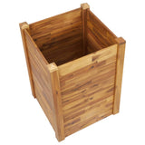 Garden Raised Bed 60x60x84 cm Solid Acacia Wood 46577