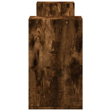 TV Cabinets 2 pcs Smoked Oak 100x30x50 cm Engineered Wood 840797