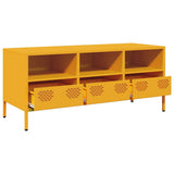 TV Cabinet Mustard Yellow 101.5x39x43.5 cm Cold-rolled Steel 851325