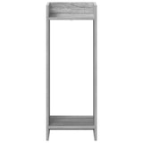 Plant Stand 2 pcs Grey Sonoma 30 x 30 x 80 cm Engineered Wood 899589