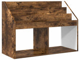 Kids Bookshelf Smoked Oak 72.5 x 29.5 x 69 cm Engineered Wood 892384