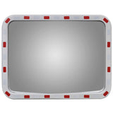 Convex Traffic Mirror Rectangle 60 x 80 cm with Reflectors 141683