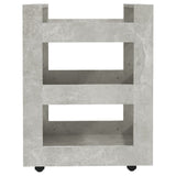 Kitchen Trolley Concrete Grey 60x45x80 cm Engineered Wood 816820